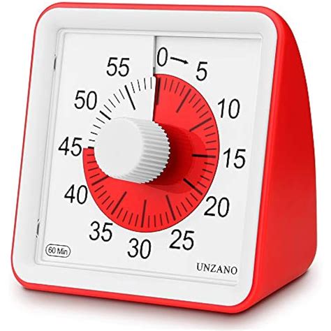 60 Minute Kids Visual Timer Silent Countdown For Adults Management