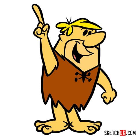 Drawing And Illustration Art And Collectibles Illustration Of Barney Rubble