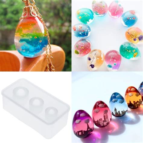 See more ideas about resin tutorial, resin, resin diy. Silicone Mold Egg Molds Epoxy Resin Crafts DIY Jewelry ...
