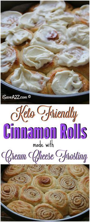 Keto Cinnamon Rolls Recipe Low Carb And Made With Cream Cheese Frosting