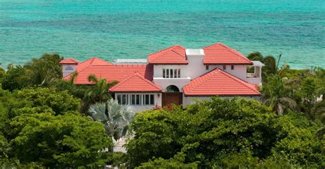 Bedroom Beachfront Villa For Sale Turtle Cove Providenciales Turks