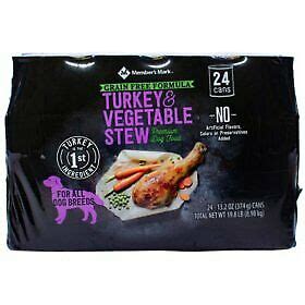 The largest independent manufacturer and distributor of branded pet accessories andtreats in the uk. Member's Mark Turkey & Vegetable Stew 24 cans | eBay