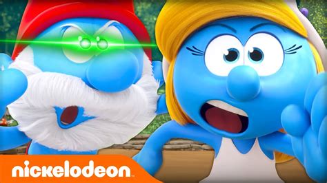 Why Are The Girl Smurfs Fighting The Boy Smurfs Nickelodeon Cartoon