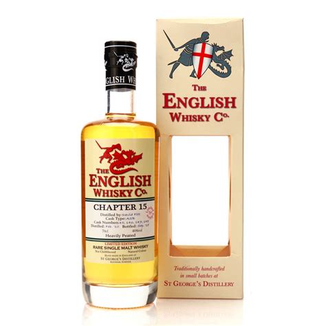 English Whisky Co 2010 Chapter 15 Heavily Peated Whisky Auctioneer