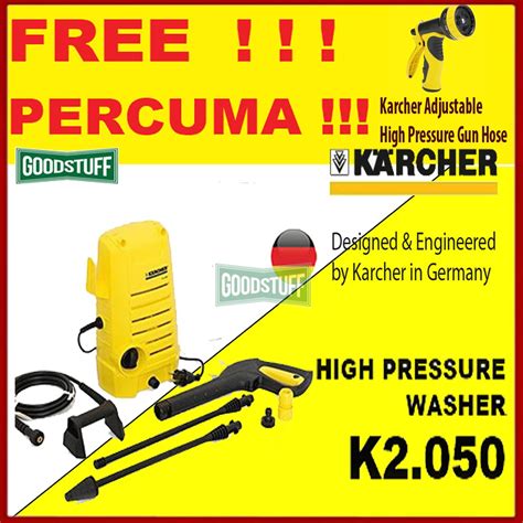 1,348 high pressure cleaner malaysia products are offered for sale by suppliers on alibaba.com, of which high pressure cleaner accounts for 20%, industrial vacuum you can also choose from egypt high pressure cleaner malaysia, as well as from patented product, portable, and low noise level. K2.050 KARCHER EXTRA HIGH PRESSURE WASHER / HIGH PRESSURE ...
