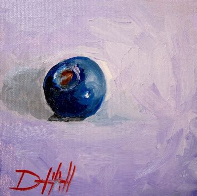 Blueberry Painting At Paintingvalley Com Explore Collection Of