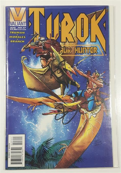 August 1995 Acclaim Comics Valiant Turok Dinosaur Hunter 27 Comic Book