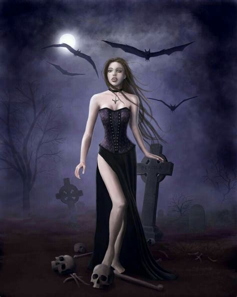 Pin By Marie Wirt On Graveyard Shift Female Vampire Gothic Fantasy