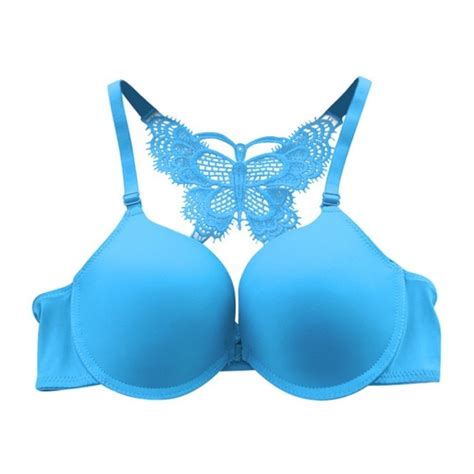 Buy Yomen Sexy Front Closure Bras Y Line Straps Lace Push Up Bra Butterfly Back