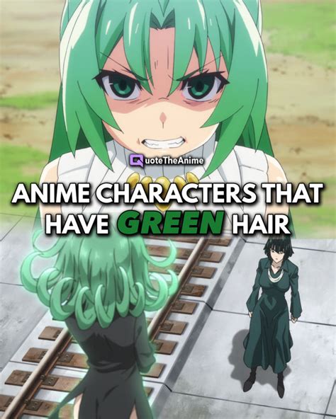 Share More Than 59 Green Hair Anime Girl Ineteachers