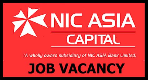 Vacancy Announcement from NIC ASIA Capital Limited for Chief Operating ...