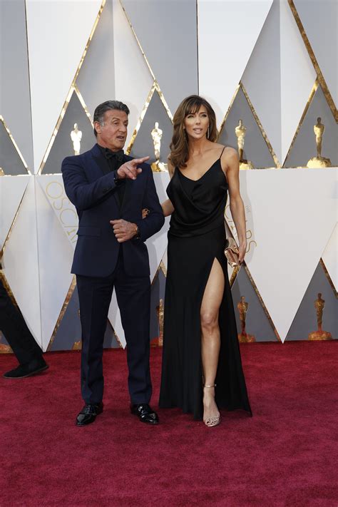 Sylvester Stallone Arrives On The Oscars Red Carpet For The 88th