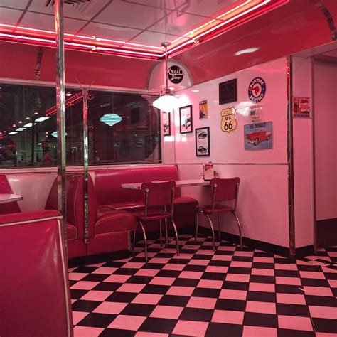 Sypney Diner Aesthetic Red Aesthetic Pink Aesthetic