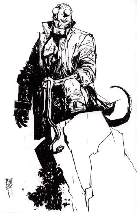 Hellboy By Alex Maleev Hellboy Art Comic Artist Comic Books Art