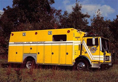 Fairmont West Virginia Rescue System Fire Engine Vintage Postcard