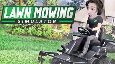 Xqc Mows His Lawn For The First Time Youtube