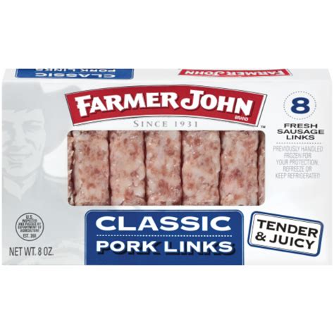 Farmer John Classic Pork Links Ct Oz Ralphs