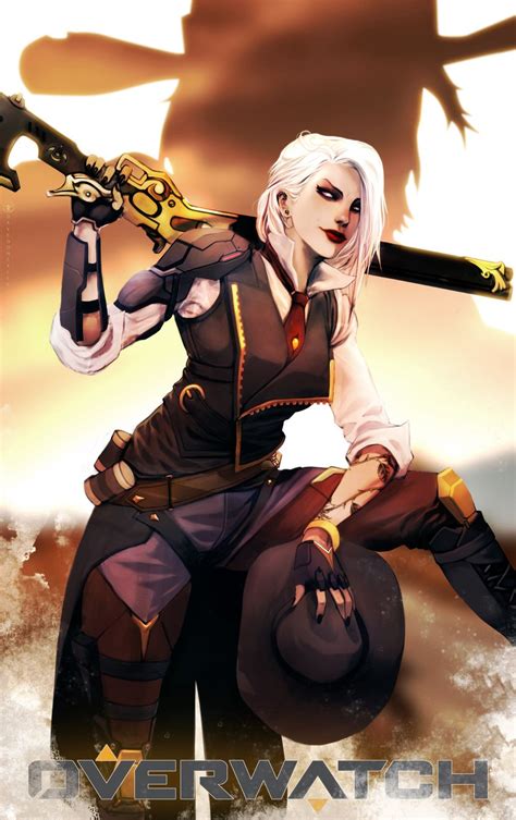 Ashe From Overwatch Christian Dave Gonzales On Artstation At
