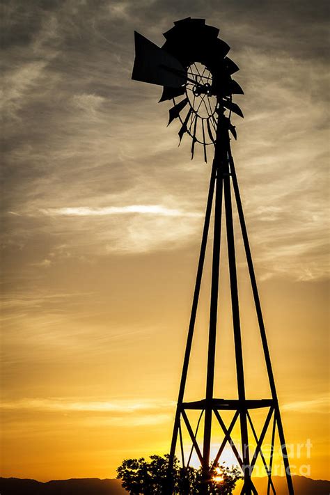 Windmill Sunset Photograph By Mitch Shindelbower Fine Art America