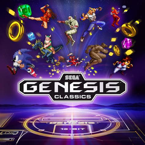 Sega Genesis Classics 2018 Box Cover Art Mobygames