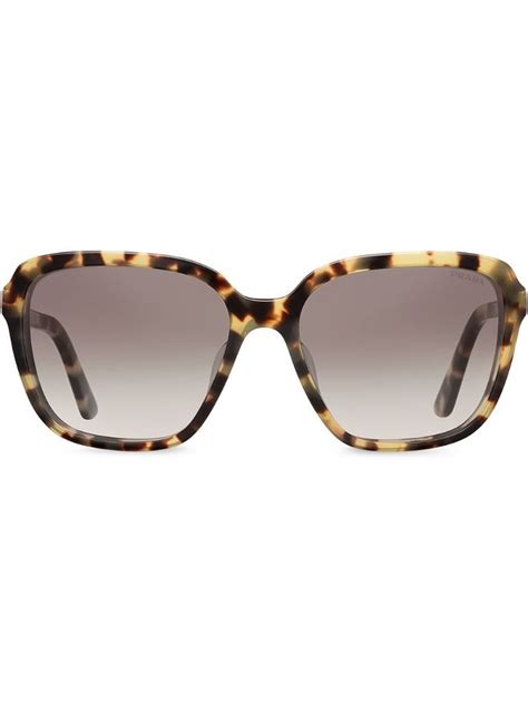 Prada Oversized Tortoise Shell Sunglasses Brown In 2020 Prada