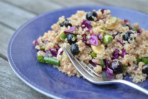 Cure The Holiday Blues With Blueberry Quinoa Salad Jolly Tomato