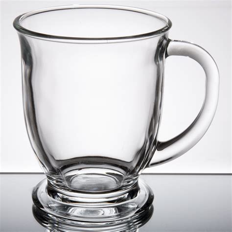 Core 16 Oz Clear Glass Cafe Mug 12 Pack