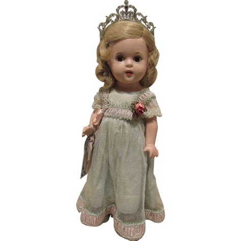 Vintage Madame Alexander Princess Elizabeth Doll In Original Tagged