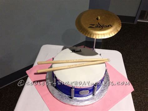 Coolest Drum Cake Ideas