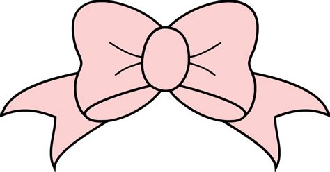 Hair Bow Girls Ribbon Clipart Free Svg File For Members Svg Heart