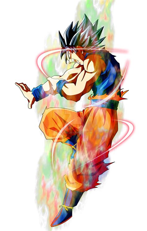 Goku Limit Break Form Aura Effects By Al3x796 On Deviantart