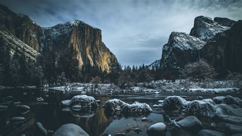 Download 3840x2160 Wallpaper National Park Yosemite Valley River