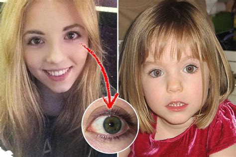 Uni Student Claims She Is Madeleine Mccann And Shows Off Distinctive