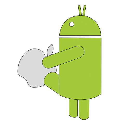 Flying Cookie Apple And Android Logo