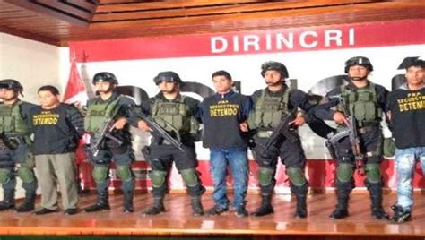 Ley contra el crimen organizado entró en vigor en Perú Noticias teleSUR