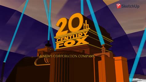 20th Century Fox Logo 1994 Remake By Me 3d Warehouse