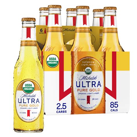 Michelob Ultra Pure Gold 6pk 12oz Btl 42 Abv Delivered In As Fast