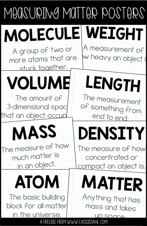 Measuring Matter Centers Cassie Dahl Teaching And Technology