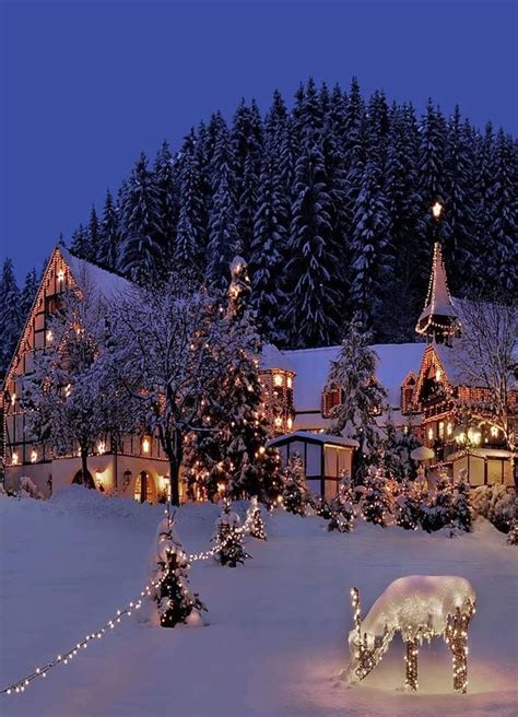 Pin By Carol Farr On Vintage Christmas Christmas Scenery Winter