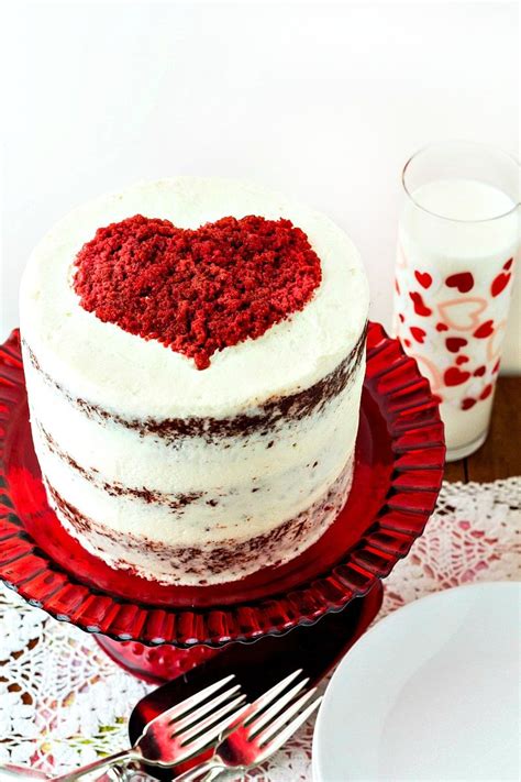It also has vinegar and red food. This traditional red velvet cake with ermine frosting is ...
