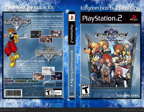 Development plans for kingdom hearts ii began around the completion of kingdom hearts final mix, but specific details were undecided until july 2003.29 nomura noted several obstacles to clear before development could begin on a sequel. Kingdom Hearts II: Final Mix+ PlayStation 2 Box Art Cover ...