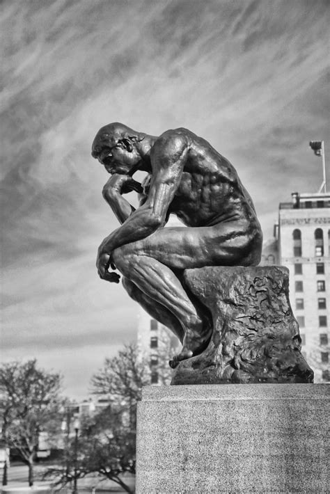 the thinker the thinker sculpture made by auguste rodin at… flickr