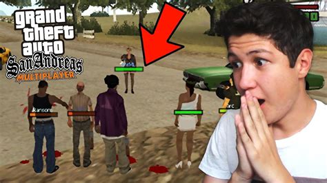 In general, they all turned out. JUEGO GTA SAN ANDREAS ONLINE!! MTA Grand Theft Auto SA ...