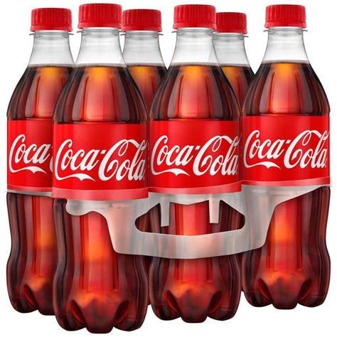 Coca Cola Bottles 6 Pack 6 X 20 Oz —