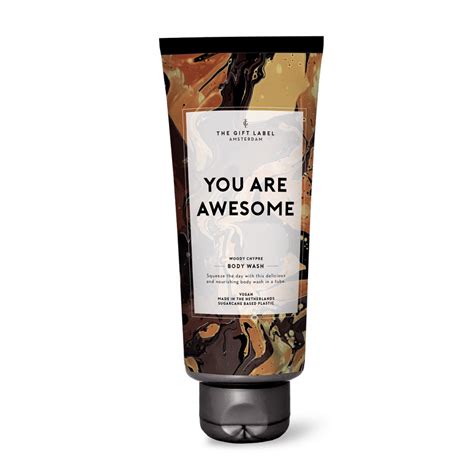 Body Wash Men You Are Awesome The T Label