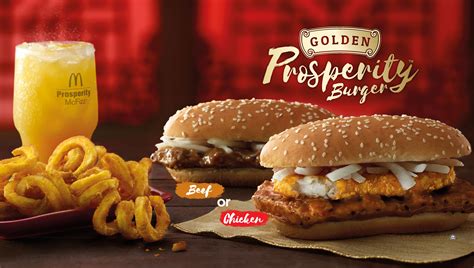 Indulge it with black pepper sauce, and sliced onions. Yay! McDonald's Golden Prosperity Burger Is Back For CNY