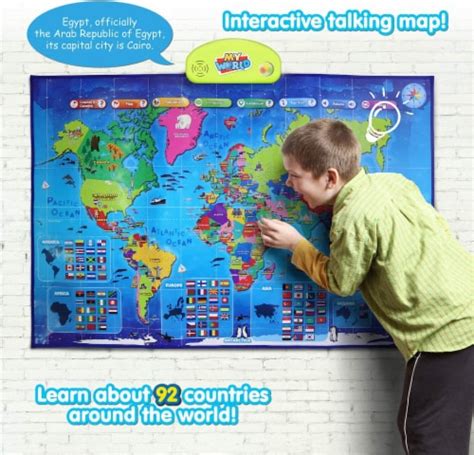 Best Learning I Poster My World Interactive Map 1 Kroger