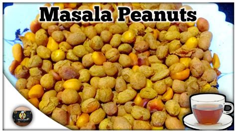 Chintamani Masala Peanuts Evening Snacks I Peanut Masala No Oil Snacks Youtube