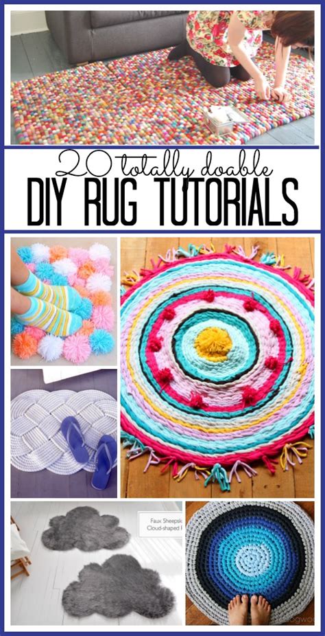 20 Diy Rug Tutorials Sugar Bee Crafts