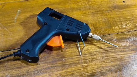 How To Make A Powerful Mini Drill Using Glue Gun Diy Youtube